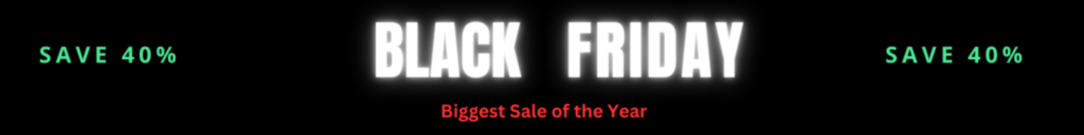 Black Friday sale(1600 × 200 px)